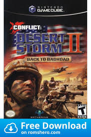 Download Conflict Desert Storm Ii Back To Baghdad Gamecube Rom In 2020 Gamecube Baghdad Storm