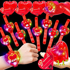 Oh dear, valentine gifts for men! Buy Amenon 28 Pack Heart Bracelets Light Up Toys Filled Storage Box Valentines Gifts Card For Kids Classroom School Exchange Gift Boys Girls Valentine Party Supplies Game Prizes Carnival Online In Nicaragua