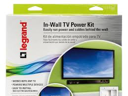 How do i hide a cable box when mounting a tv on the wall? Legrand In Wall Tv Power Kit How To Hide The Tv Wires Elegantly Pouted Com
