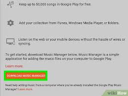 How To Download Songs On Google Play Music On Pc Or Mac 14 Steps