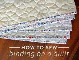 I learned this method of cutting bias binding from pat. How To Sew Binding On A Quilt Video Suzy Quilts