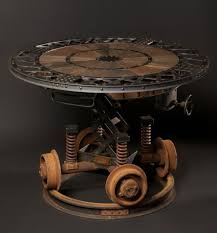 Steampunk Table Diy Mobiliario Mesas Legais Moveis Industriais