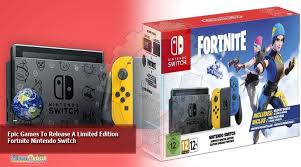 Play fortnite on nintendo switch or nintendo switch lite today! Epic Games To Release A Limited Edition Fortnite Nintendo Switch