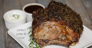 This herb and garlic crusted prime rib is unbelievably easy to make and is sure to wow your dinner guests! Perfect Prime Rib Roast Recipe Cooking Tips Self Proclaimed Foodie
