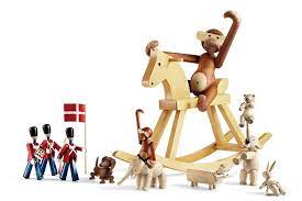 北歐櫥窗 木頭臘腸狗 rocking horse wooden animals toys