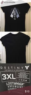 Destiny Lootcrate Womens T Shirt Size Xxxl This Shirt