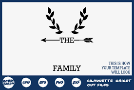 Download Personalized Family Monogram Graphic By Robinbobbindesign Creative Fabrica PSD Mockup Templates