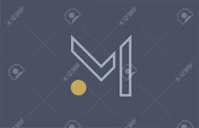 Earnam letter m alphabet gift for . Line M Alphabet Letter Logo Icon Design Yellow Blue For Company And Business Suitable For A Modern Or Stylish Logotype Royalty Free Cliparts Vectors And Stock Illustration Image 141537416