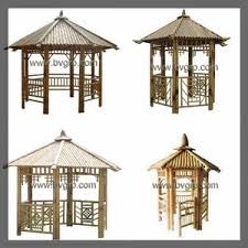 Composite decking is used for the flooring. Wind Proof Gazebo With Most Popular 2017 New Design Garden Durable Wood Bamboo Gazebo From China Tradewheel Com