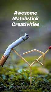 Awesome Matchstick Creativities Pinterest