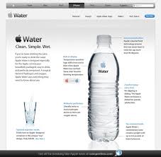 Apple Blasts Into Supermarkets With Revolutionary Apple Water Scoopertino Apple Water Bottle Water Bottle