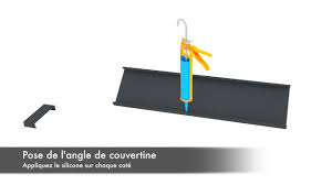 Plats anthracites traités anti uv. Couvertine Aluminium 1mm Ardoise 2m Brico Toiture
