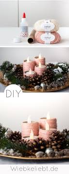 Adventskranz Aus Klopapierrollen Basteln Diy Weihnachten Diy Blog Do It Yourself Anleitungen Zum Selbermachen Wiebkeliebt Diy Weihnachten Adventskranz Basteln Basteln Weihnachten Ideen