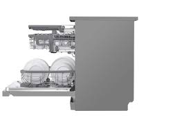 ظرفشویی الجی 14 نفره مدل XD90 نقره ای ™QuadWash - جهاز مارکت