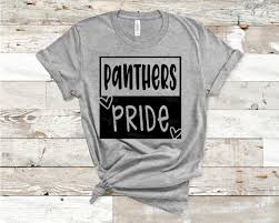 Panthers Svg Panther Mascot Svg Panther Pride Svg Etsy School Shirt Designs Spirit Shirts School Spirit Shirts