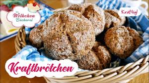 Kraftbrotchen Einfaches Rezept Gesund Und Lecker Abnehmen Ww Geeignet Youtube