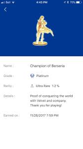 Facebook twitter reddit email feed. Tales Of Berseria Platinum 6 Totally Worth The Time And Effort Spent Slowly Checking Off My List Trophies