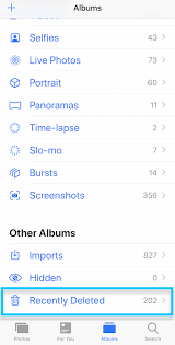 How to move photos to albums on iphone 12/11/xs max/x/8/8 plus, and then delete them on your camera roll without deleting them everywhere? How To Fix When Can T Find The Recently Deleted Album On My Iphone