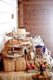 Barn Buffet Mini Hay Bales Wedding Food Bars Autumn Wedding Food Bridal Shower Rustic