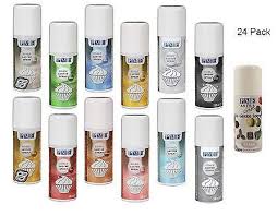 24 X Pme Edible Lustre Spray Paint For Food Fondant Icing Colour Cake Decorati View More On The Link Http Edible Spray Paint Icing Colors Colorful Cakes