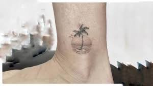 I've been getting tattooed by jay quarles for years, and i have to say he honestly puts out some of the highest quality tattooing i have ever seen! Tattoo Tagged With Naraishikawa Tree Small Tiny Island Palm Tree Ankle Hand Poked Ifttt Little Nature Inked App Com