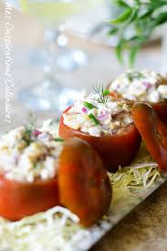 Recette Tomate Farcie Aux Sardines En Conserve Le Blog Cuisine De Samar Recette Recette Tomates Farcies Recette Tomate Recettes De Cuisine