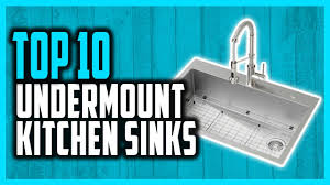 List of best undermount kitchen sinks. Best Undermount Kitchen Sink Reviews 2021 Top 10 Undermount Kitchen Sinks For Your Renovation Youtube