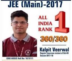 Jee Main Result 2022 Topper List: Sneha Pareek Scores Full 300 Marks In  Session 1 Exam