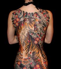 Eventually, tattoos in japan went back to being a status symbol throughout the merchant class who, oddly enough, weren't supposed to parade their there are different variations of the japanese tiger tattoo and how they are placed on the body. Traditional Tiger Back Piece Tattoo Back Piece Tattoo Pieces Tattoo Japanese Tattoo