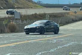 Only one trim is currently available: 2021 Tesla Model S Refresh Leaves Test Track Hits Public Streets