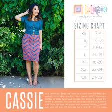 Lularoe Cassie Skirt Sizing Chart Flattering Pencil Skirt