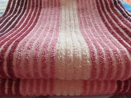 You can feel the red land cotton bath towel is a luxury towel made in the usa. 2 Vintage Cannon Shades Of Pink Striped Made In Usa 100 Cotton Bath Towels Cotton Bath Towels Pink Stripes Vintage