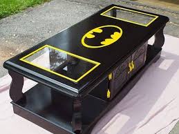 Cool Use For A Thrift Store Table Basement If I Had One Sigh Batman Room Batman Diy Batman