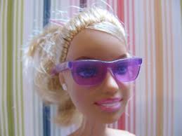 Barbie Doll Fashionista Glam Luxe Life in Dream House Sunglasses~PURPLE Ray  Bans