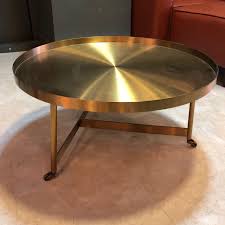 The best round coffee tables. Fiorella Round Coffee Table With Wheels