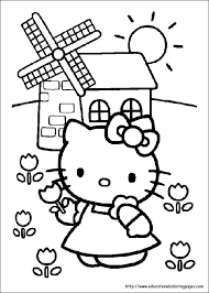 This collection includes mandalas, florals, and more. Hello Kitty Coloring Pages Free For Kids