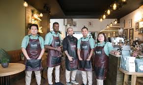 Good cheer, laughter, and lots of fun each week! New Speciality Coffee Shop Brand Opens In Dubai S Business Bay Cafes Barista Coffee Shop Dubai New Coffee Shop Baristas Corner Caterer Middle East