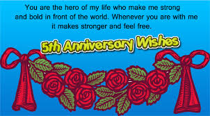 When turned on in a dark area, the outline of the heart, as well as the text lights up. 5th Wedding Anniversary Wishes For Husband Wishes4lover