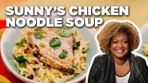 • visit the author's website: Chicken Noodle Soup With Sunny Anderson The Kitchen Food Network Youtube