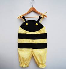 Bumble Bee Baby Romper Costume In Yellow And Black Etsy Bumble Bee Costume Bee Costume Baby Bee