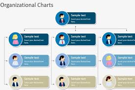 hierarchical organizational chart template