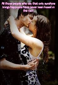 The quote belongs to another author. Kissing In The Rain Picture By Sara Inspiring Photos