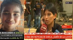 Así hablaba en TV Leonela, la tía de Sheila detenida, que habría confesado  el crimen: "Ella sólo salía conmigo"