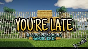 1 774parkour maps for mcpe. Download You Re Late For School 5 Mb Map For Minecraft