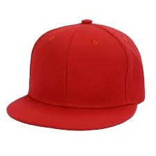 Red Flat Brim Cap Hiohop Cap Baseball Cap Snapback Cap Hip Hop Cap Snapback Cap Baseball Hats