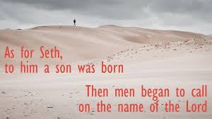 Chronology Chart from Adam to Abraham