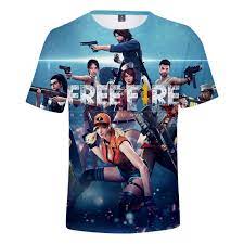 Check out our free fire t shirt selection for the very best in unique or custom, handmade pieces from our clothing shops. 3 To 14 Years Kids T Shirt Free Fire 3d Printed Tshirt T Shirt Boys Girls Cartoon Short Sleeve T Shirts Top Children Clothes T Shirts Aliexpress