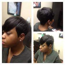 Short Pixie Sewin Overthetophair Com Short Hair Sewin Natual Looking Sewin Low Maintenance Short Sew In Hairstyles Short Weave Hairstyles Long To Short Hair