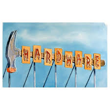 In The Days Before Home Depot And Lowe S Hardware Stores Were Cool Vintage Neon Signs Retro Sign Vintage Metal Signs