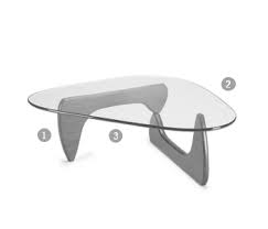 Dimensions 15.75 x 50 x 36 in. Vitra Noguchi Coffee Table Walnut By Isamu Noguchi 1944 Designer Furniture By Smow Com